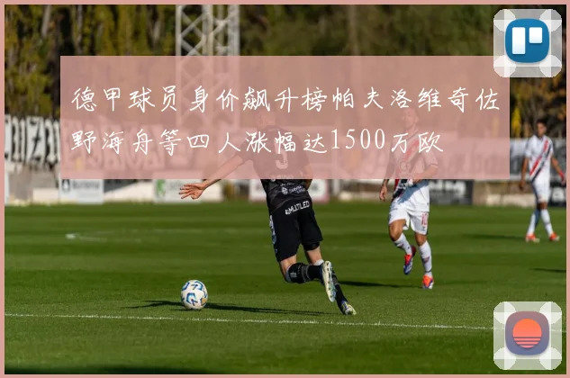 德甲球员身价飙升榜帕夫洛维奇佐野海舟等四人涨幅达1500万欧
